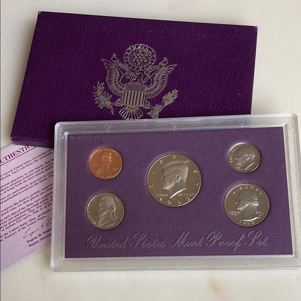 United States Mint Proof Set - Purple